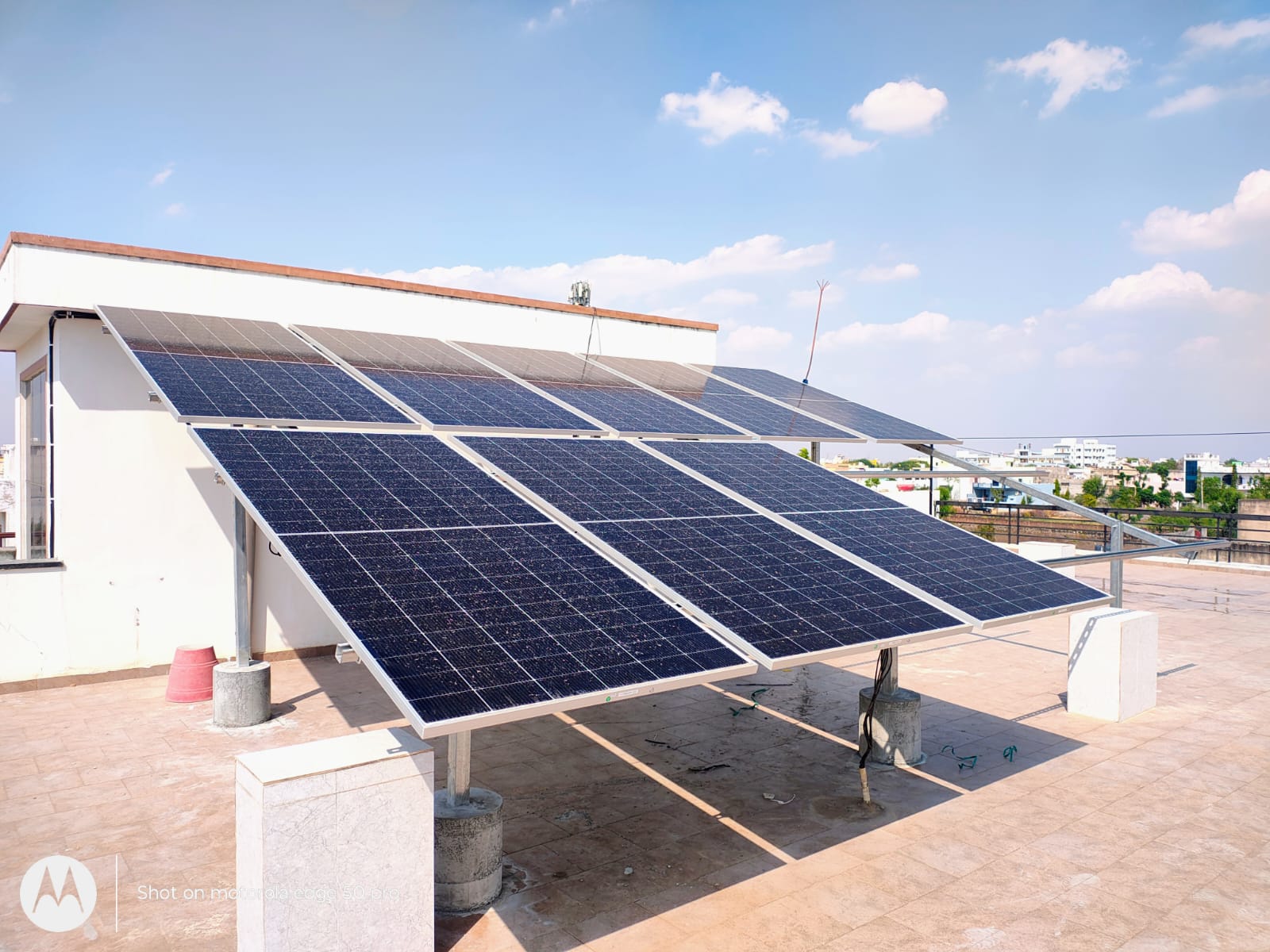 5 kw on gird powar plant